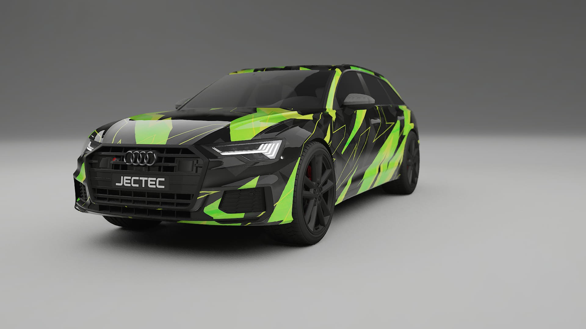 Audi S6 Avant prefacelift pre-LCI C8 NINJA TURTLES Designed Wrap PPF Kit – Printable Polyurethane Film