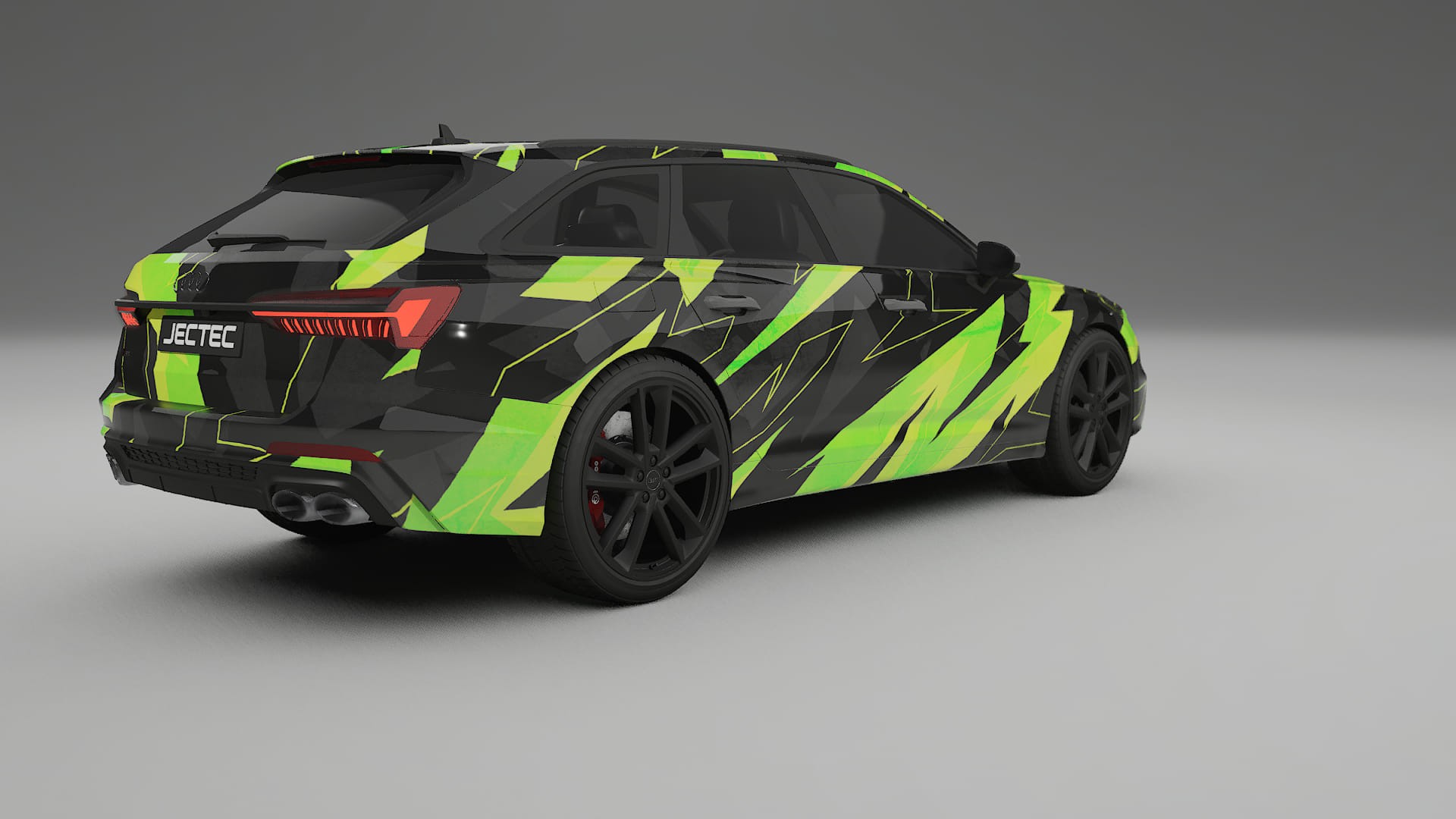Audi S6 Avant prefacelift pre-LCI C8 NINJA TURTLES Designed Wrap PPF Kit – Printable Polyurethane Film