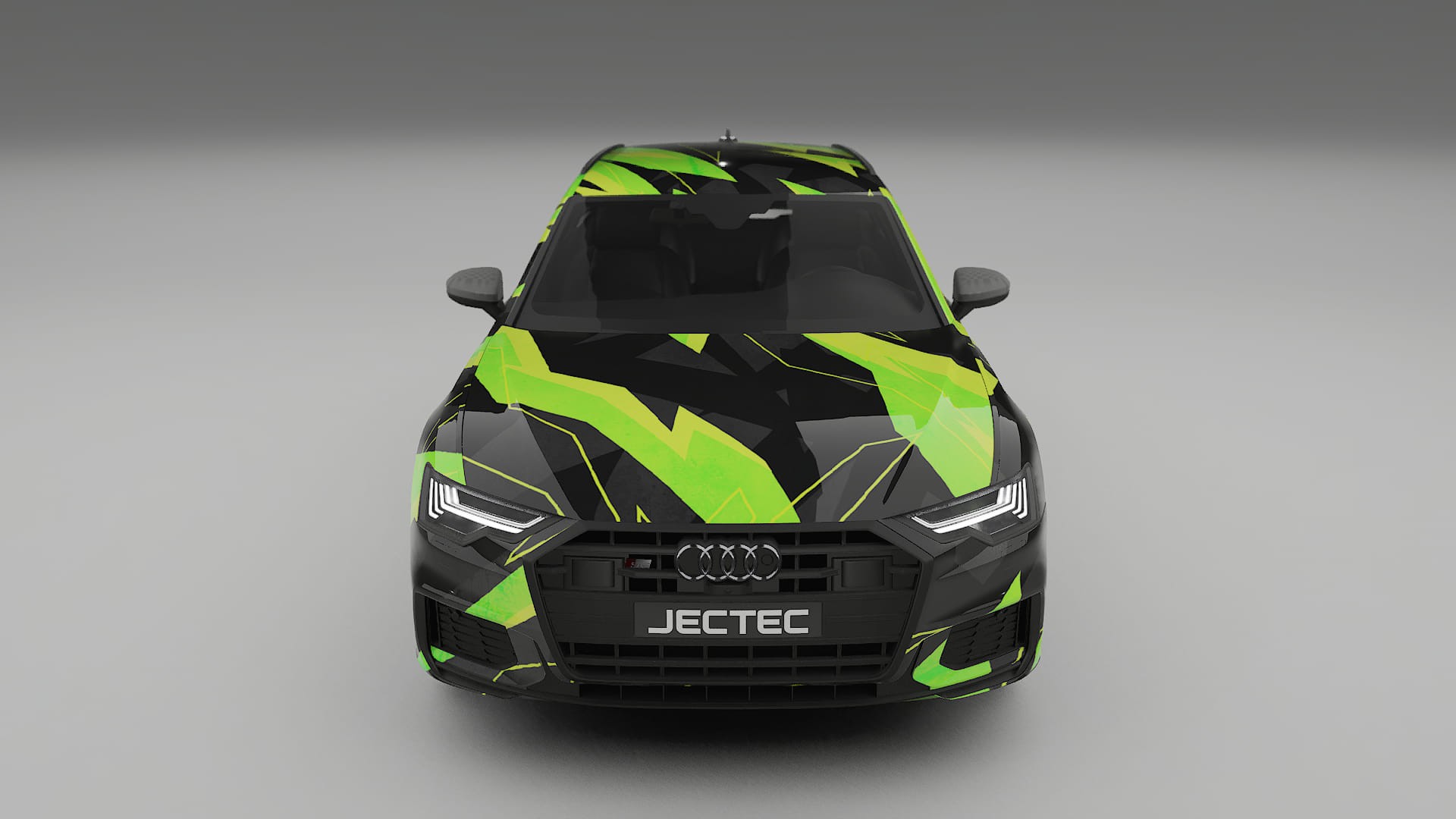 Audi S6 Avant prefacelift pre-LCI C8 NINJA TURTLES Designed Wrap PPF Kit – Printable Polyurethane Film