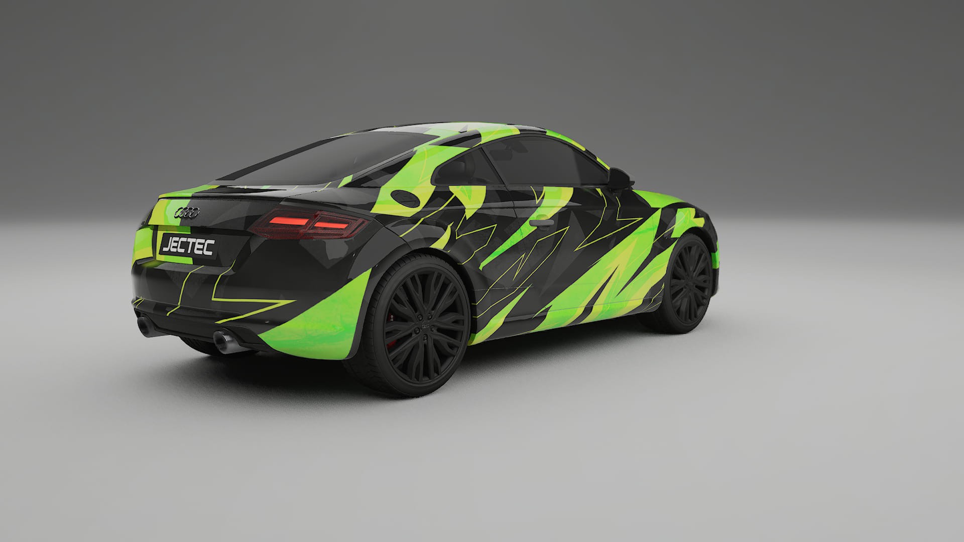 Audi TT Coupe 8S prefacelift pre-LCI NINJA TURTLES Designed Wrap PPF Kit – Printable Polyurethane Film