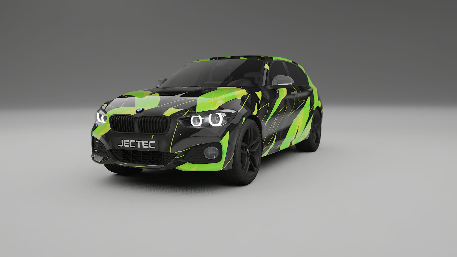 BMW 1 F20 facelift LCI NINJA TURTLES – Design-Wrap PPF-Kit aus bedruckbarer Polyurethanfolie