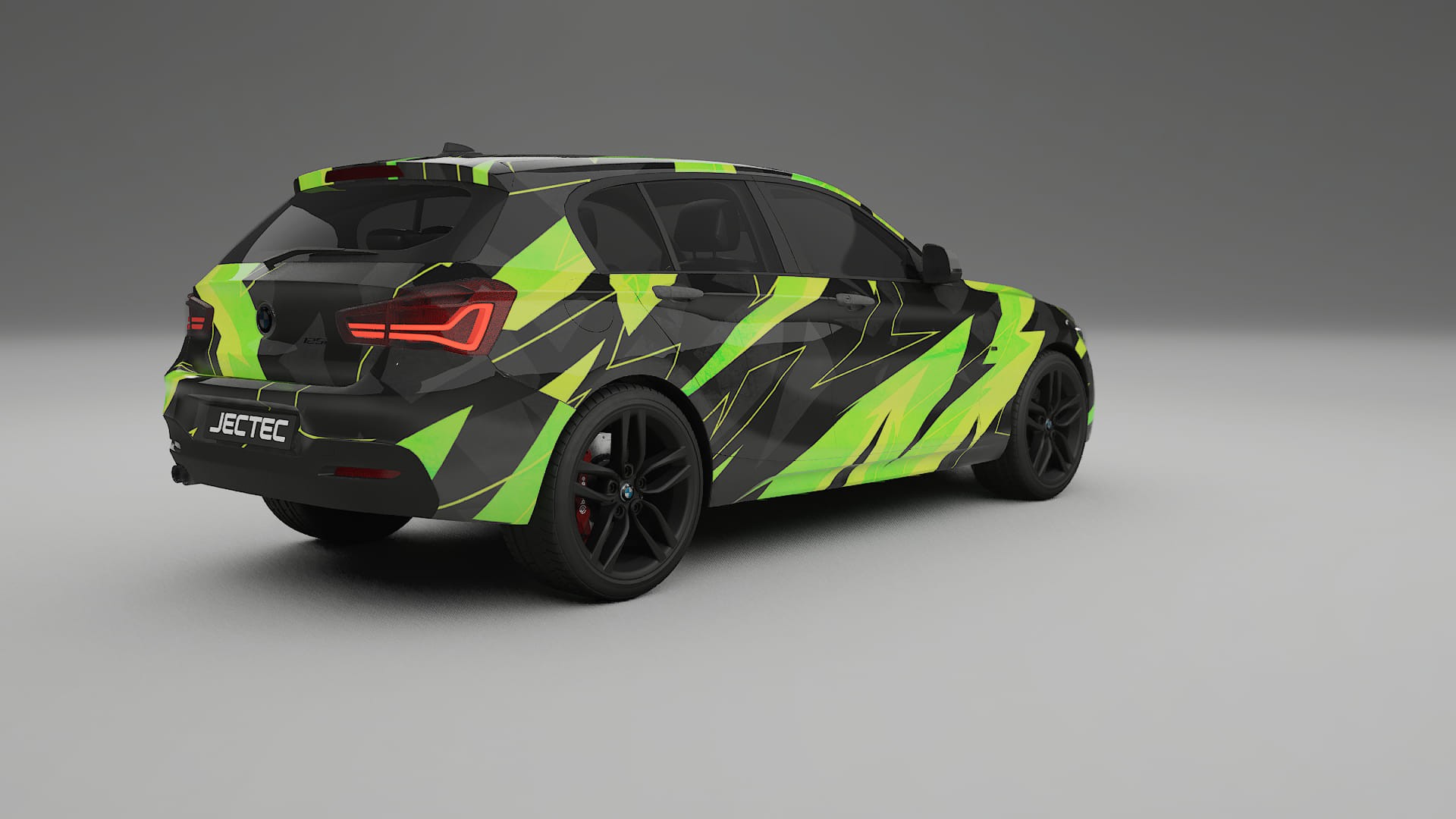 BMW 1 F20 facelift LCI NINJA TURTLES – Design-Wrap PPF-Kit aus bedruckbarer Polyurethanfolie