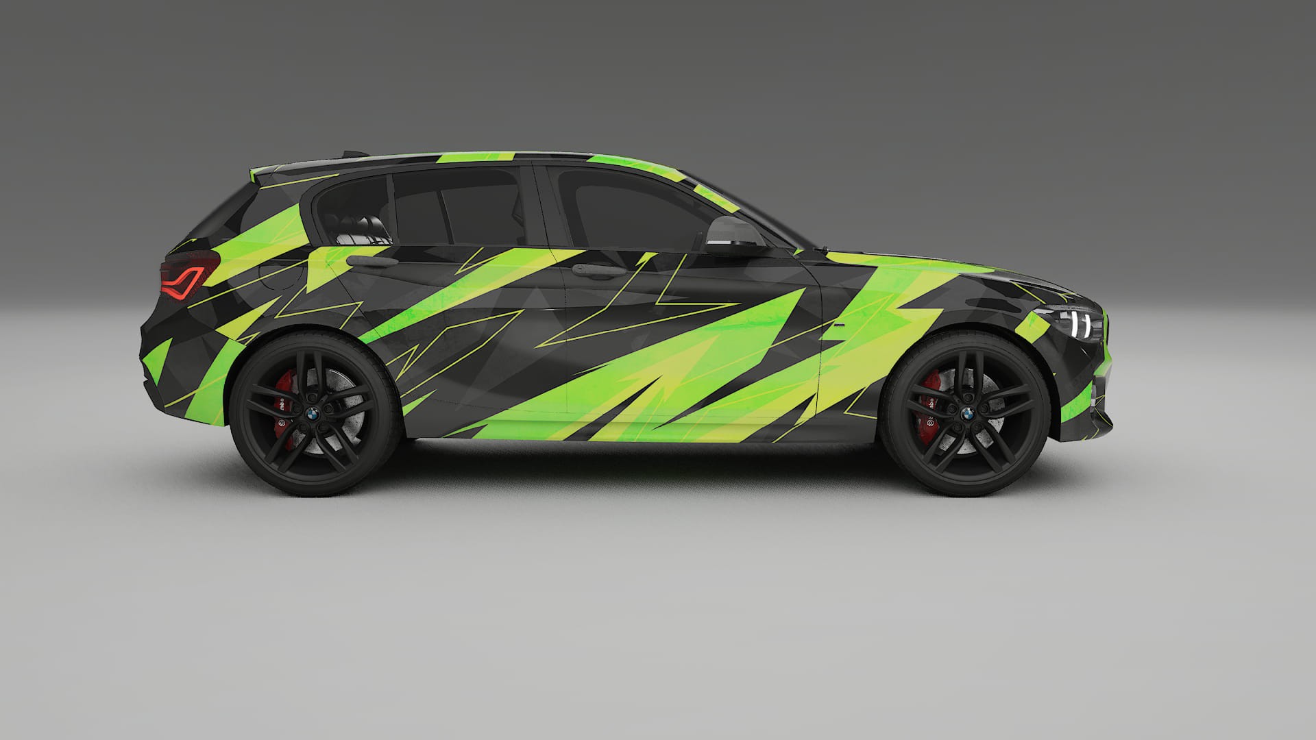 BMW 1 F20 facelift LCI NINJA TURTLES Designed Wrap PPF Kit – Printable Polyurethane Film