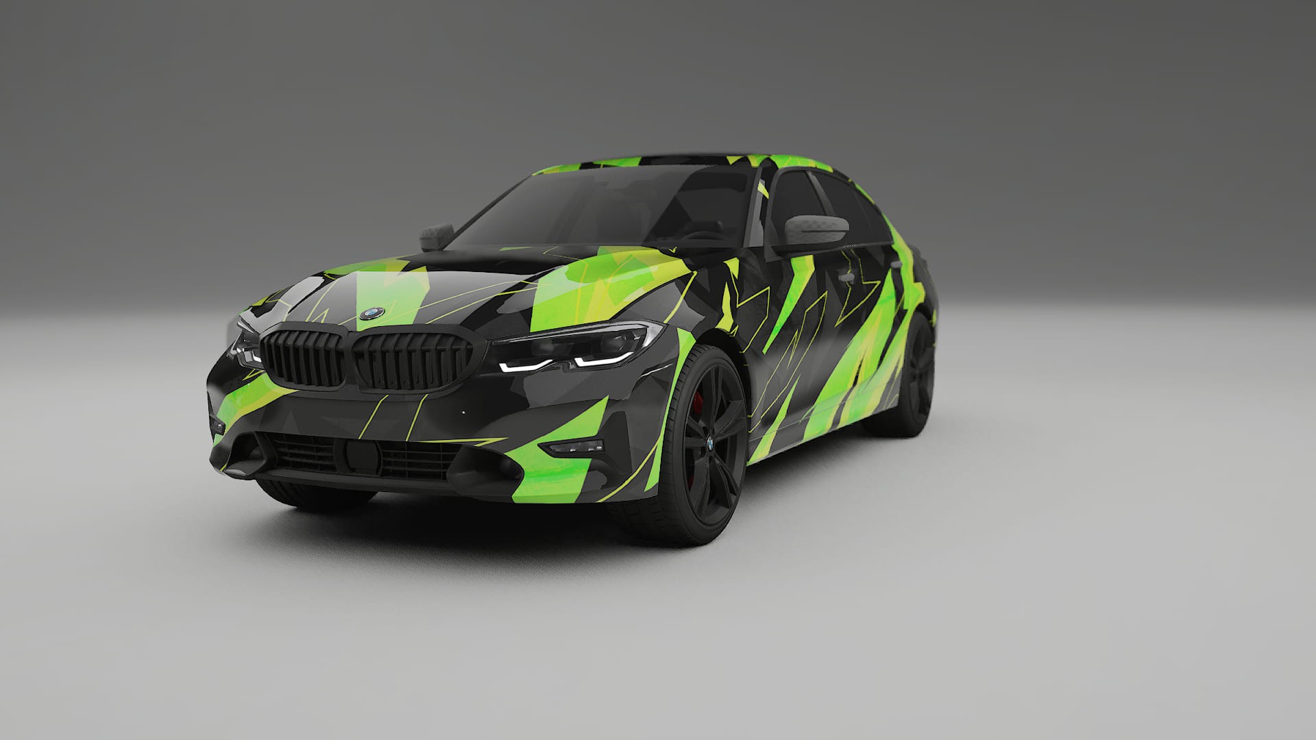 BMW 3 G20 prefacelift pre-LCI NINJA TURTLES Designed Wrap PPF Kit – Printable Polyurethane Film