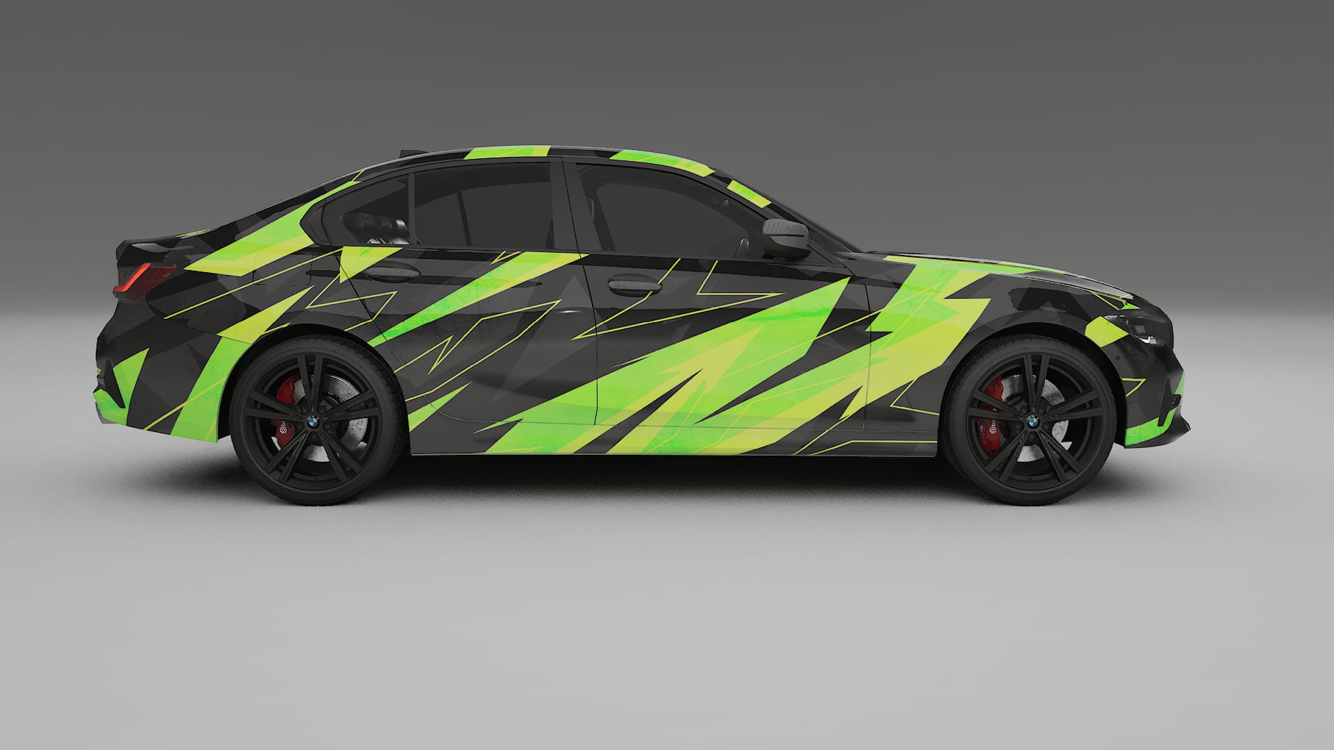 BMW 3 G20 prefacelift pre-LCI NINJA TURTLES Designed Wrap PPF Kit – Printable Polyurethane Film