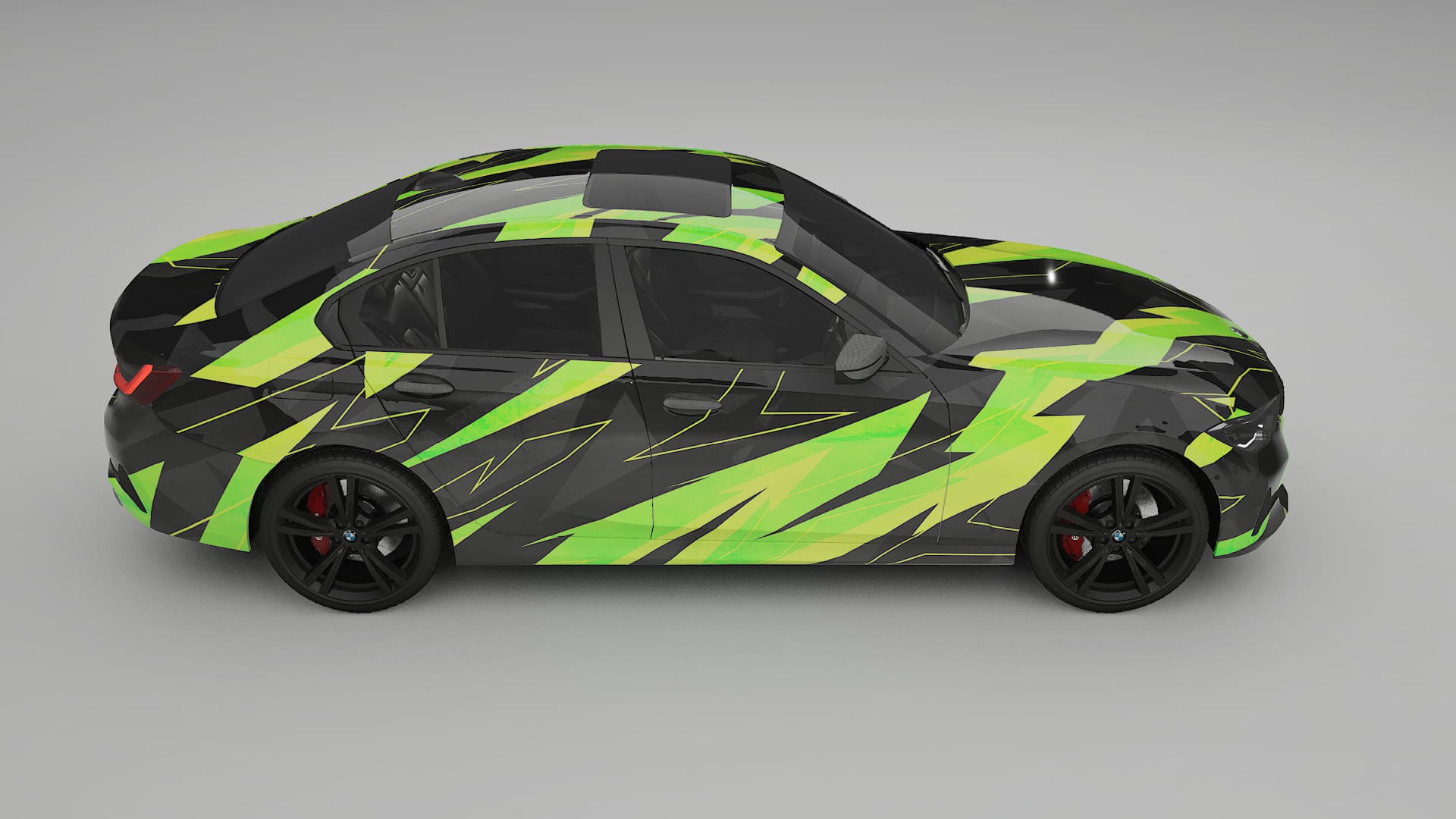 BMW 3 G20 prefacelift pre-LCI NINJA TURTLES Designed Wrap PPF Kit – Printable Polyurethane Film