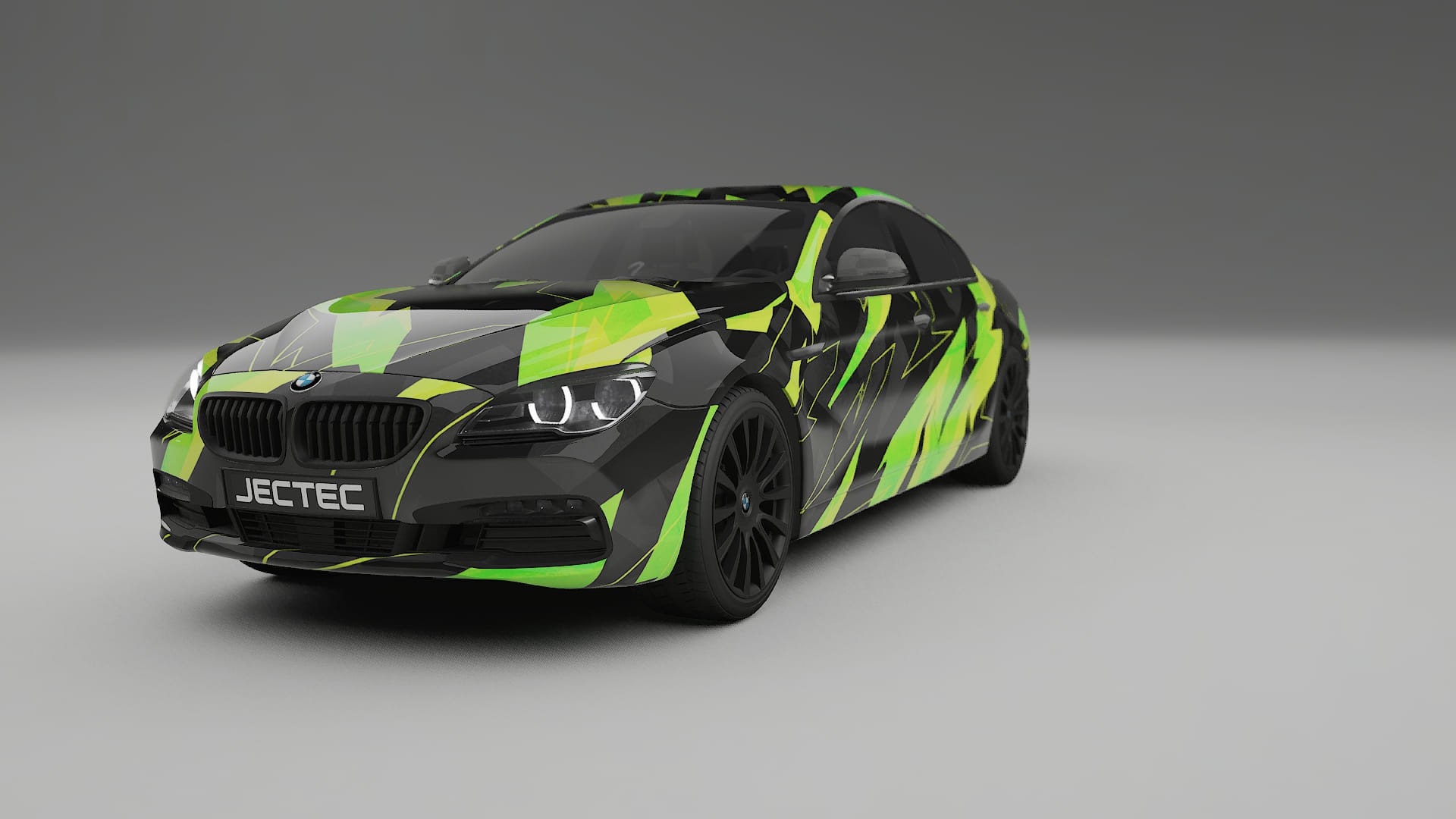 BMW 6 F06 NINJA TURTLES – Design-Wrap PPF-Kit aus bedruckbarer Polyurethanfolie