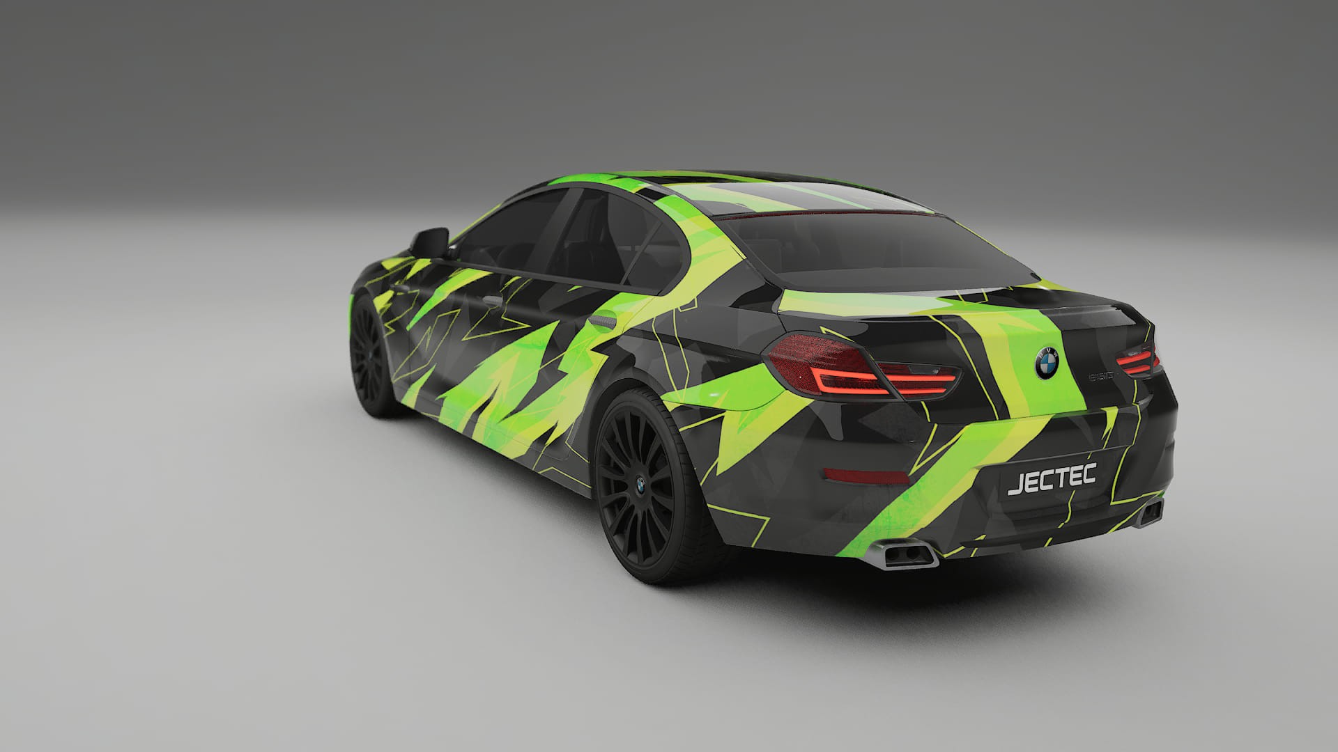 BMW 6 F06 NINJA TURTLES – Design-Wrap PPF-Kit aus bedruckbarer Polyurethanfolie