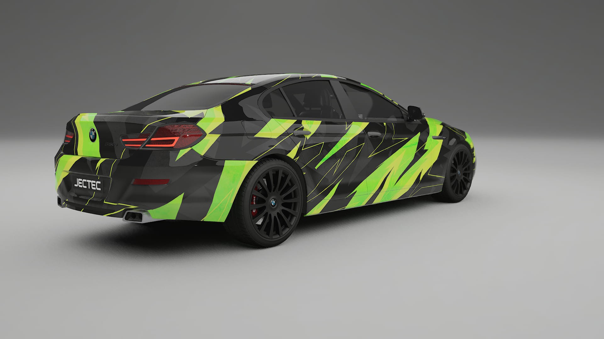 BMW 6 F06 NINJA TURTLES – Design-Wrap PPF-Kit aus bedruckbarer Polyurethanfolie