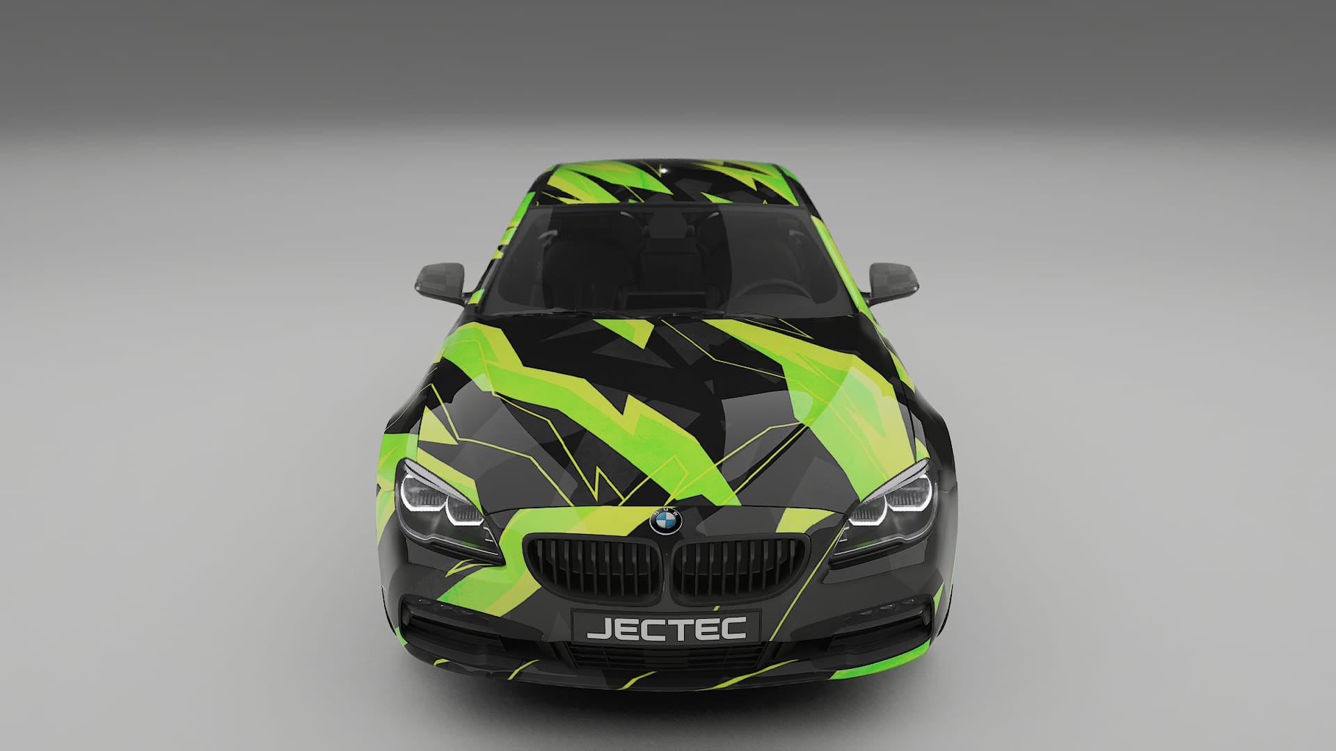 BMW 6 F06 NINJA TURTLES – Design-Wrap PPF-Kit aus bedruckbarer Polyurethanfolie