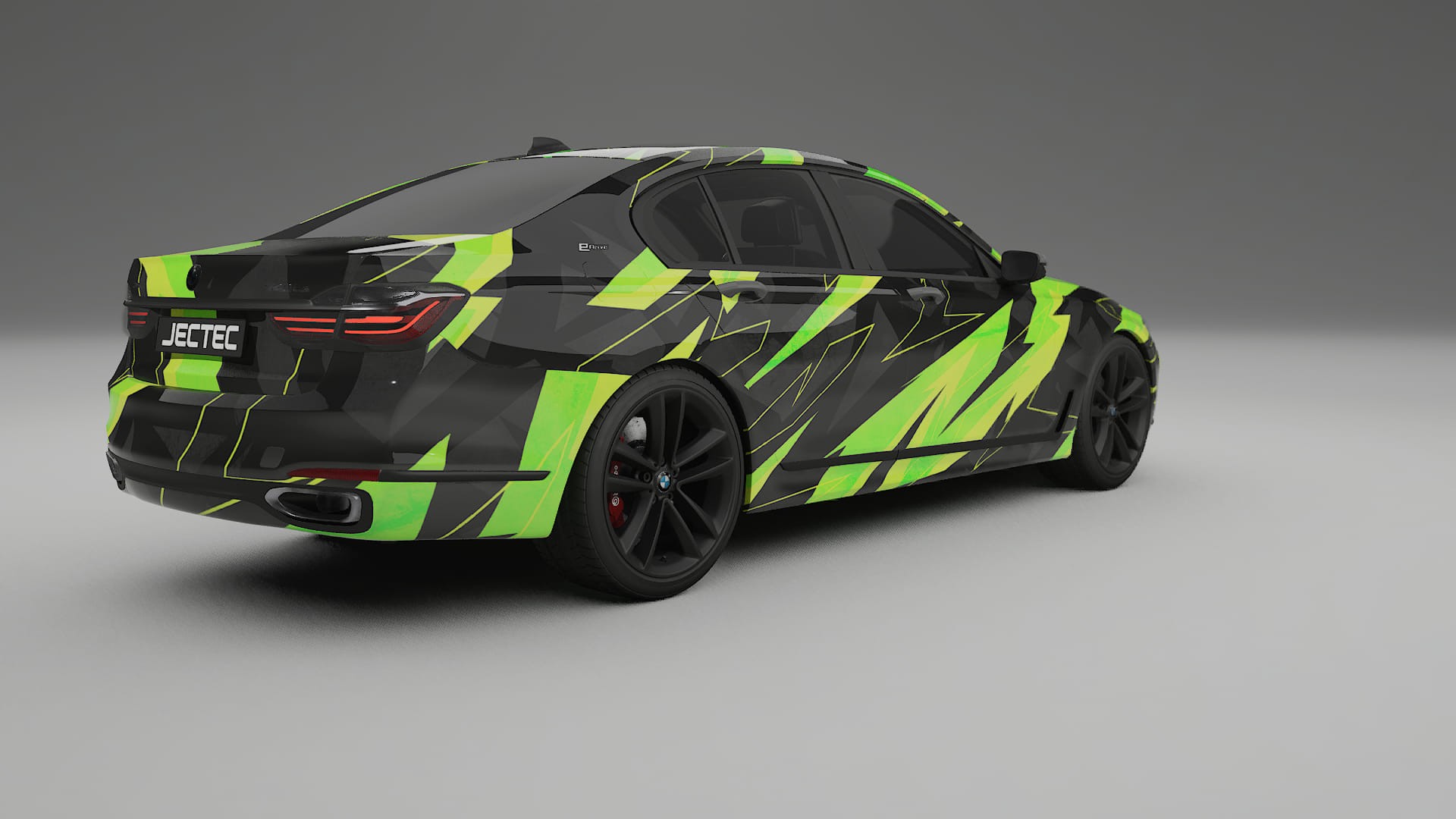 BMW 7 G11 G12 facelift LCI NINJA TURTLES – Design-Wrap PPF-Kit aus bedruckbarer Polyurethanfolie