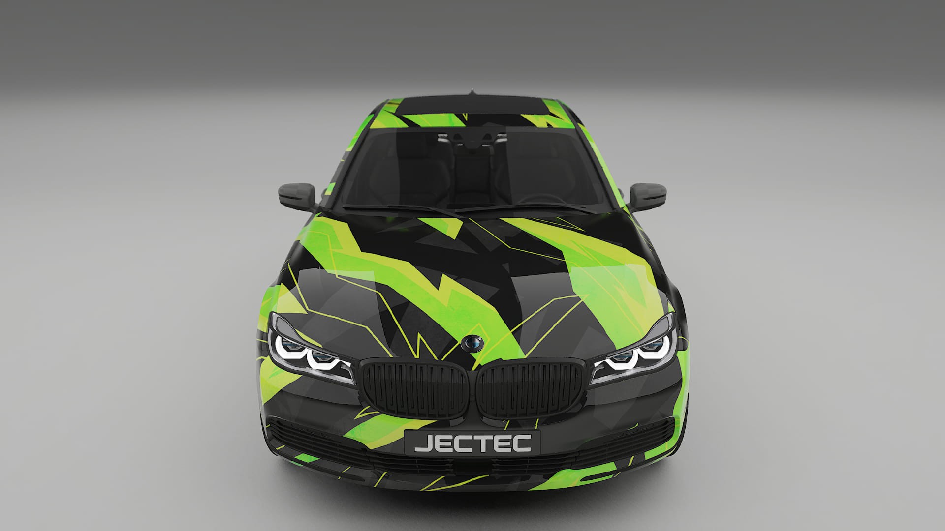 BMW 7 G11 G12 facelift LCI NINJA TURTLES – Design-Wrap PPF-Kit aus bedruckbarer Polyurethanfolie