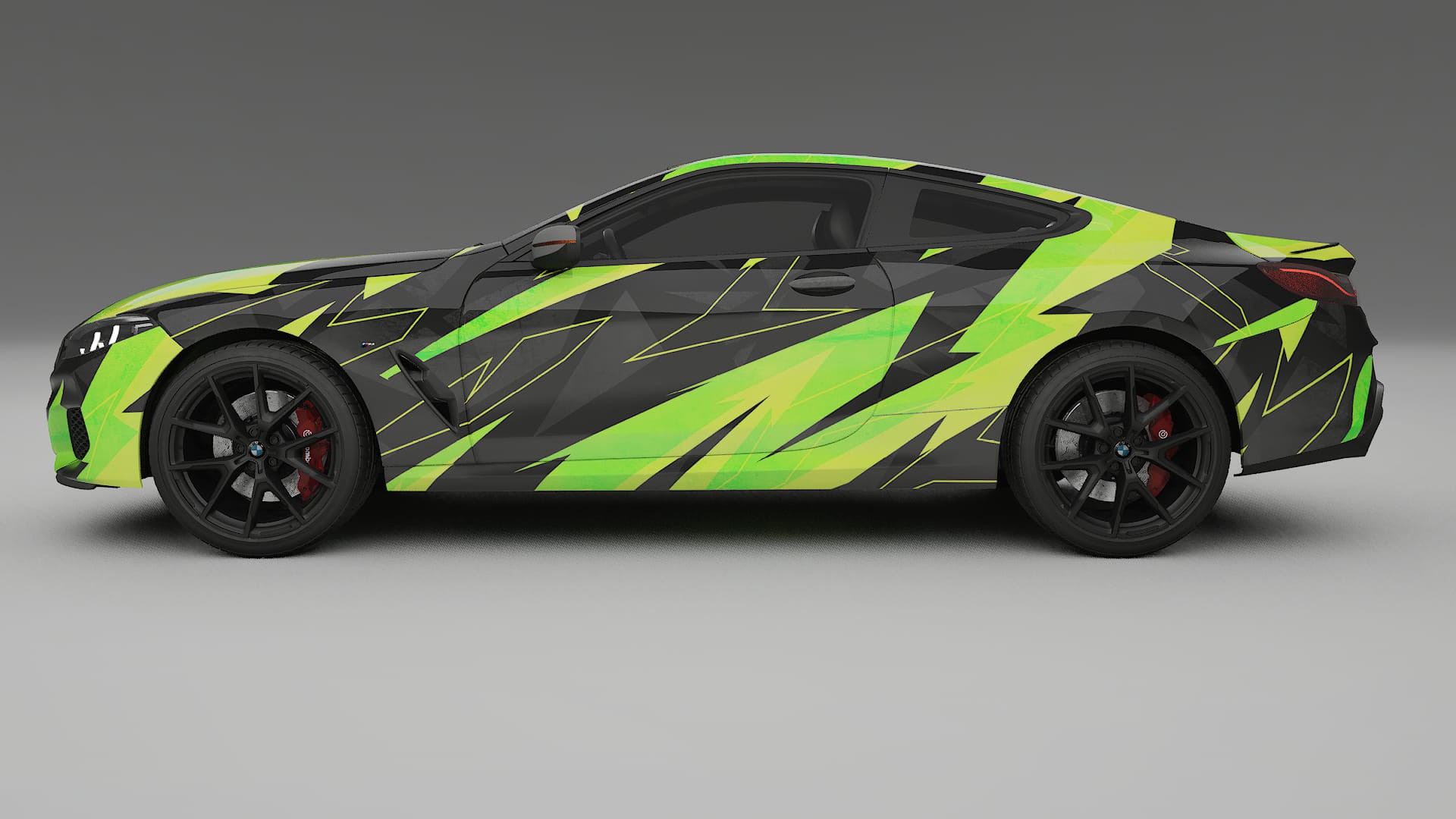 BMW 850 G15 NINJA TURTLES – Design-Wrap PPF-Kit aus bedruckbarer Polyurethanfolie
