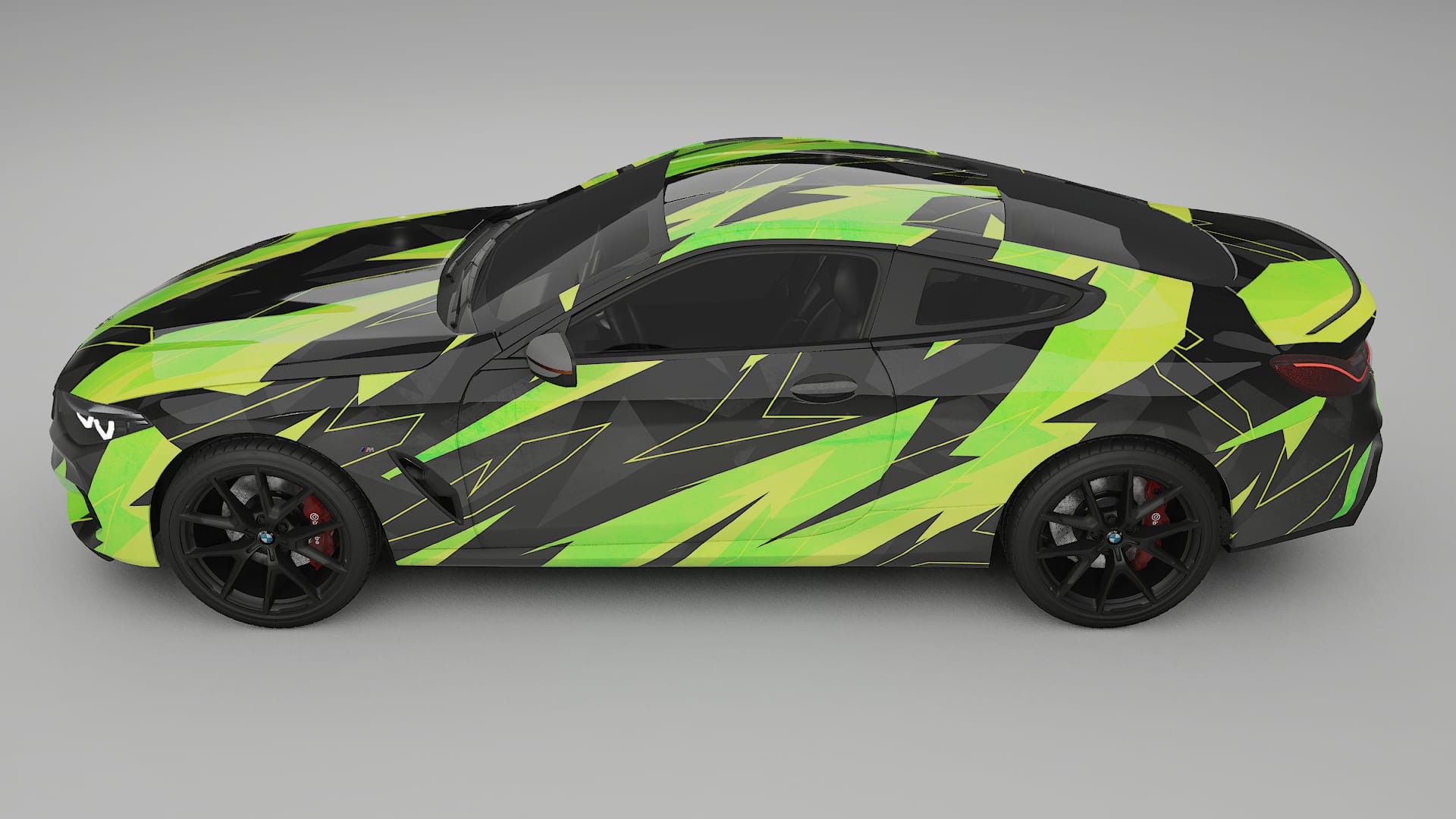 BMW 850 G15 NINJA TURTLES Designed Wrap PPF Kit – Printable Polyurethane Film