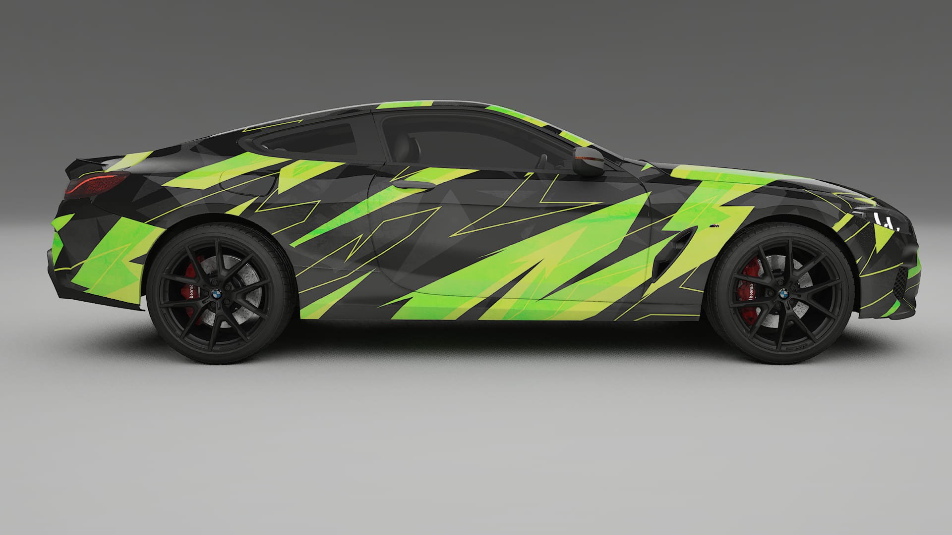 BMW 850 G15 NINJA TURTLES – Design-Wrap PPF-Kit aus bedruckbarer Polyurethanfolie