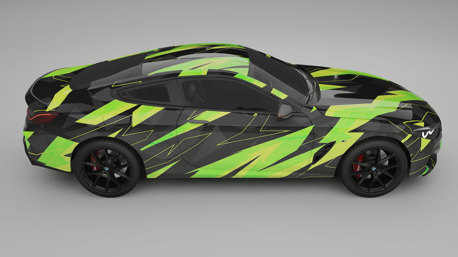 BMW 850 G15 NINJA TURTLES – Design-Wrap PPF-Kit aus bedruckbarer Polyurethanfolie