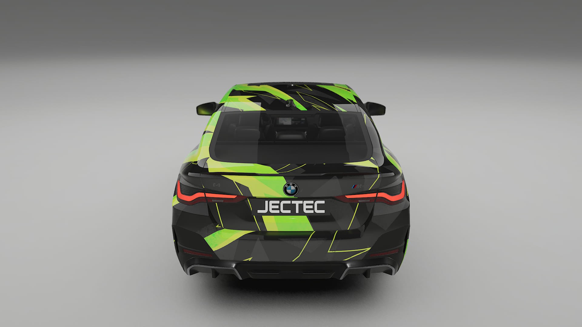 BMW I4 G26 M-Package NINJA TURTLES – Design-Wrap PPF-Kit aus bedruckbarer Polyurethanfolie