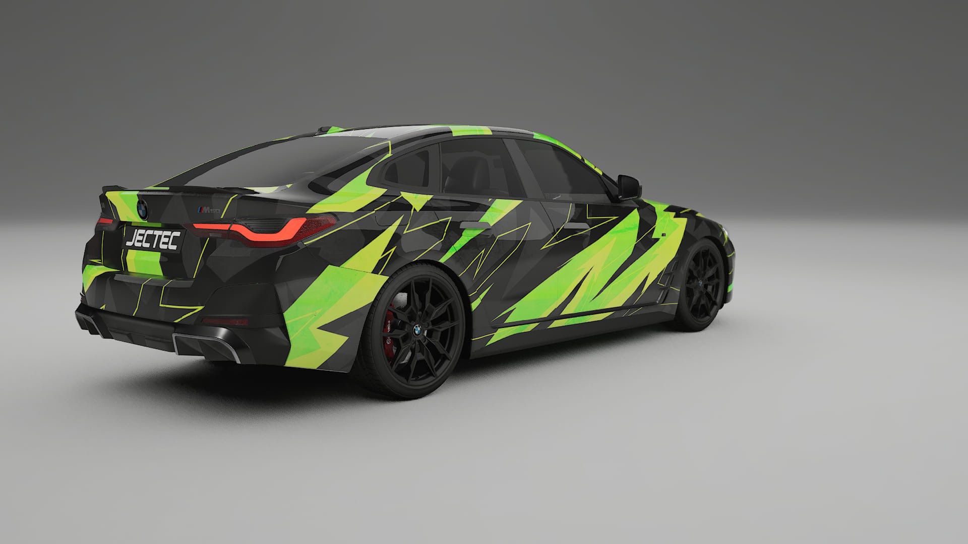 BMW I4 G26 M-Package NINJA TURTLES Designed Wrap PPF Kit – Printable Polyurethane Film