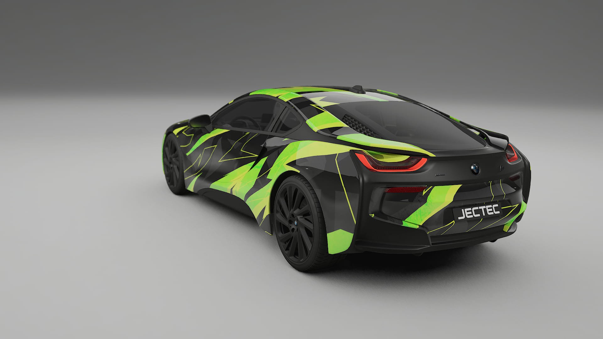 BMW I8 I12 NINJA TURTLES – Design-Wrap PPF-Kit aus bedruckbarer Polyurethanfolie