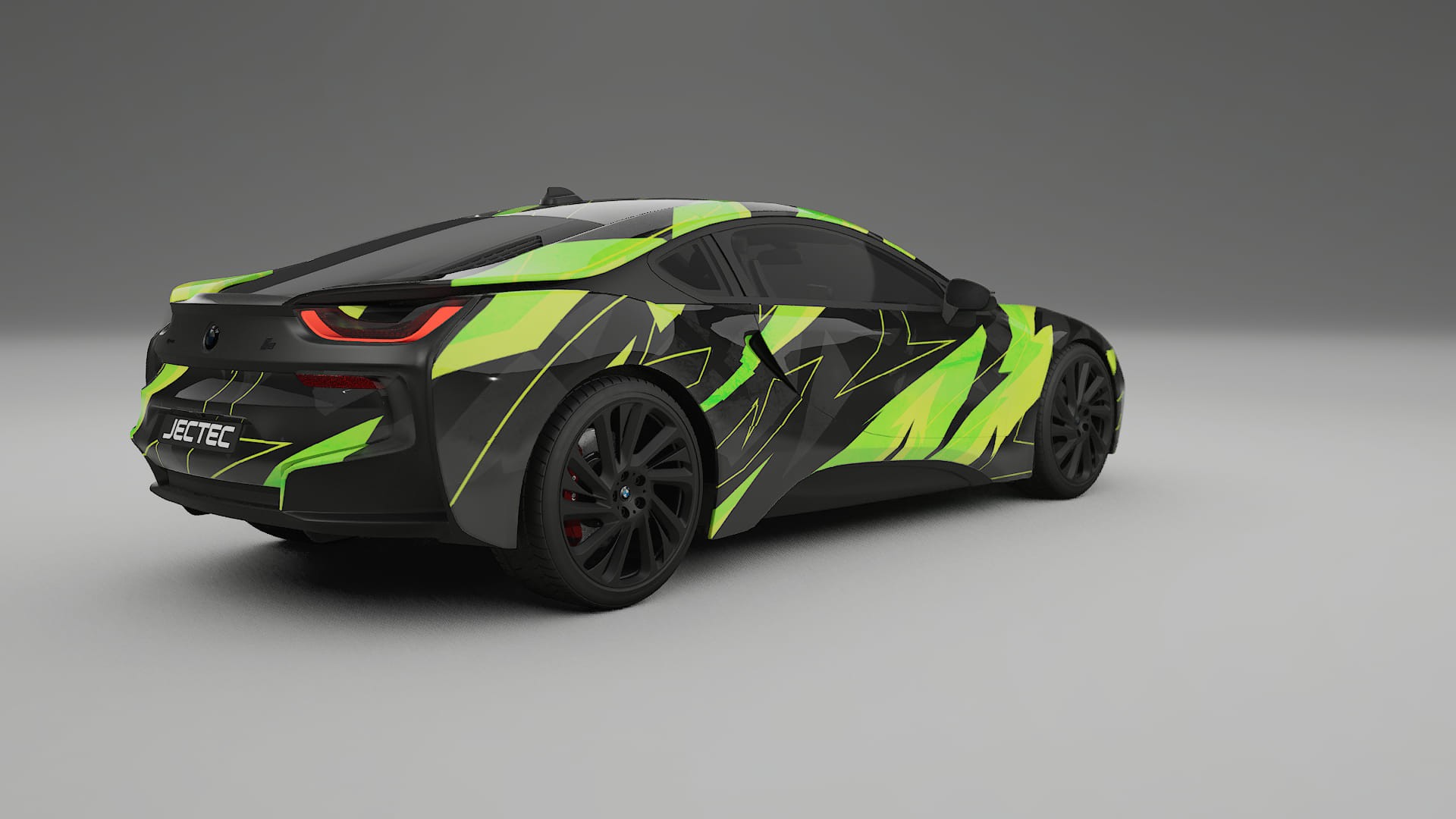 BMW I8 I12 NINJA TURTLES Designed Wrap PPF Kit – Printable Polyurethane Film