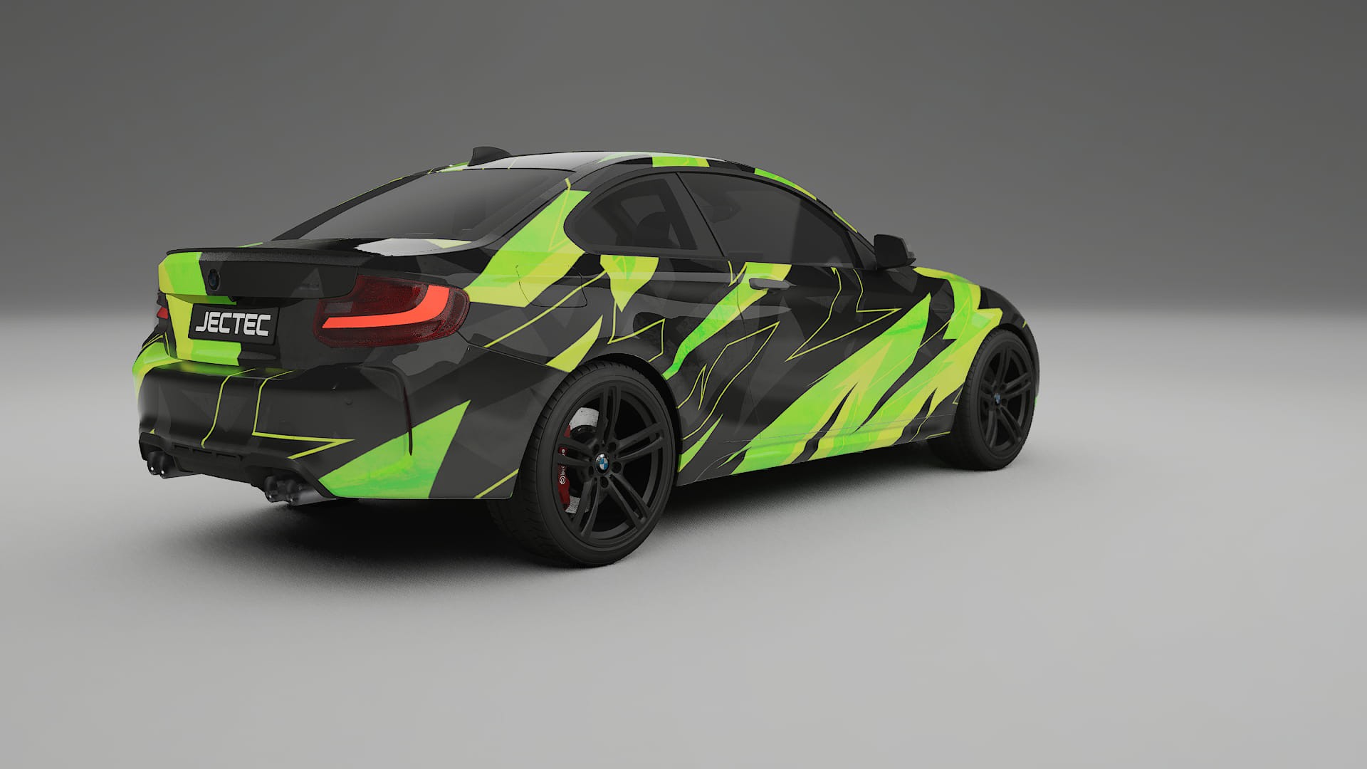 BMW M2 F87 facelift LCI NINJA TURTLES – Design-Wrap PPF-Kit aus bedruckbarer Polyurethanfolie