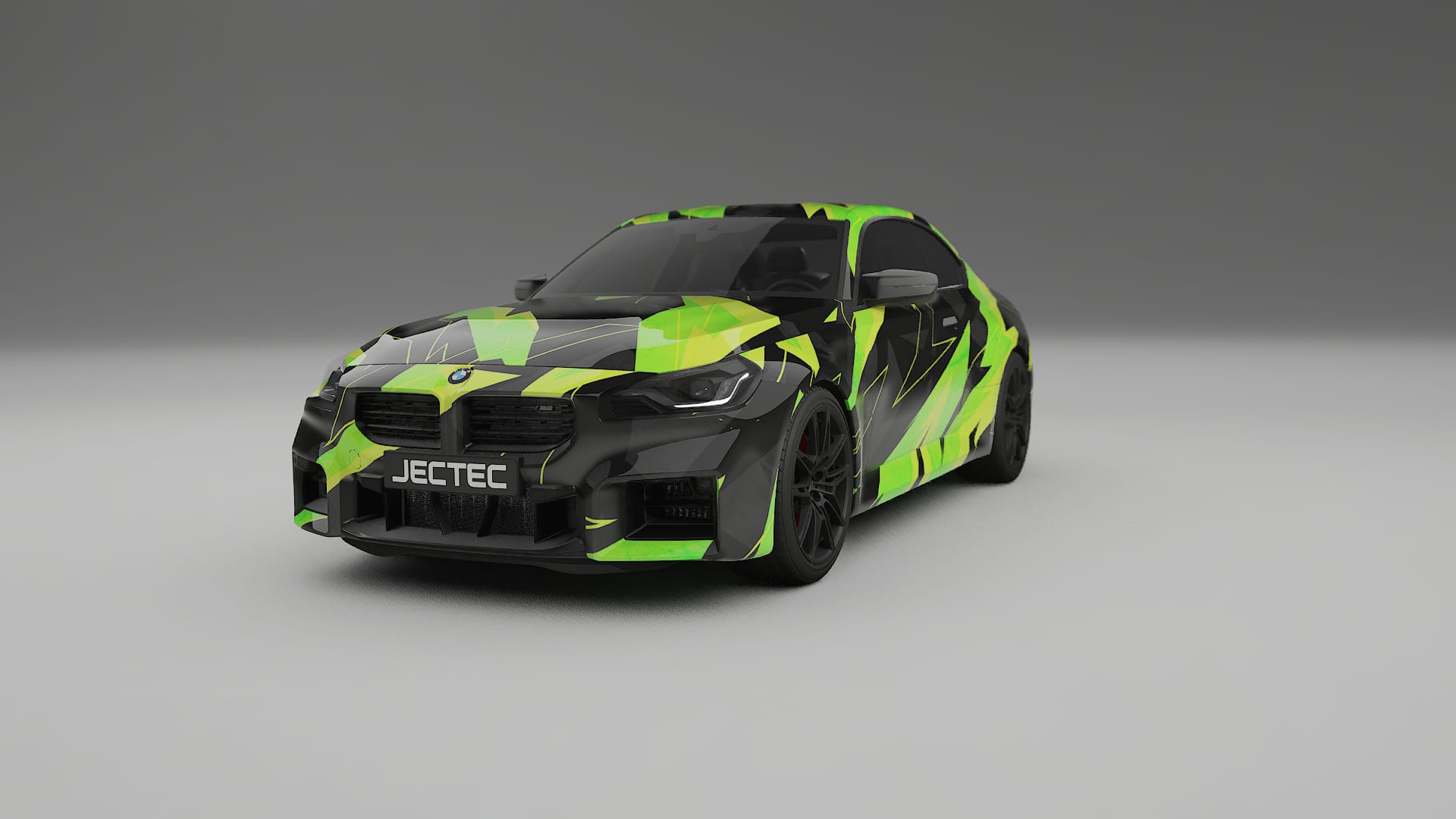 BMW M2 G87 NINJA TURTLES – Design-Wrap PPF-Kit aus bedruckbarer Polyurethanfolie