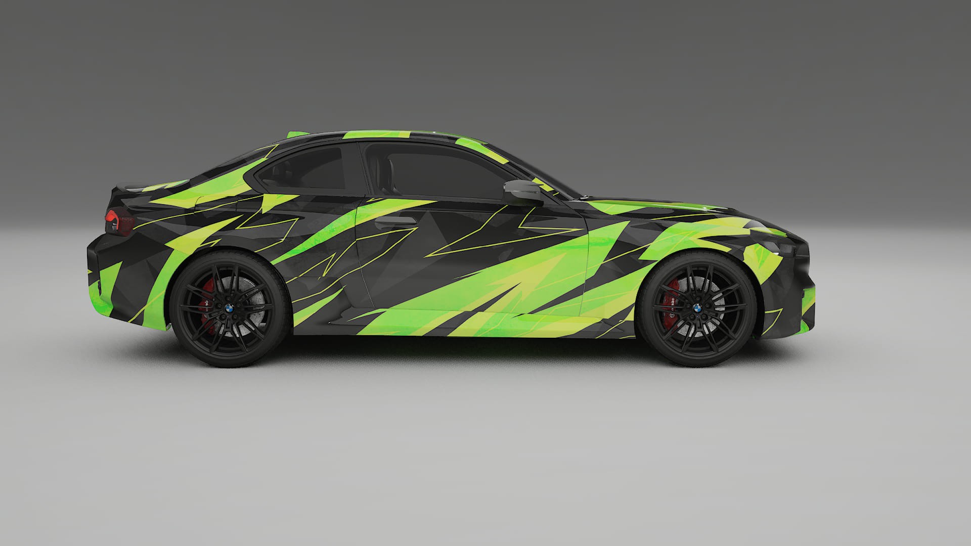 BMW M2 G87 NINJA TURTLES Designed Wrap PPF Kit – Printable Polyurethane Film