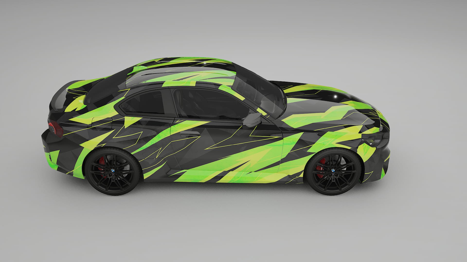 BMW M2 G87 NINJA TURTLES Designed Wrap PPF Kit – Printable Polyurethane Film