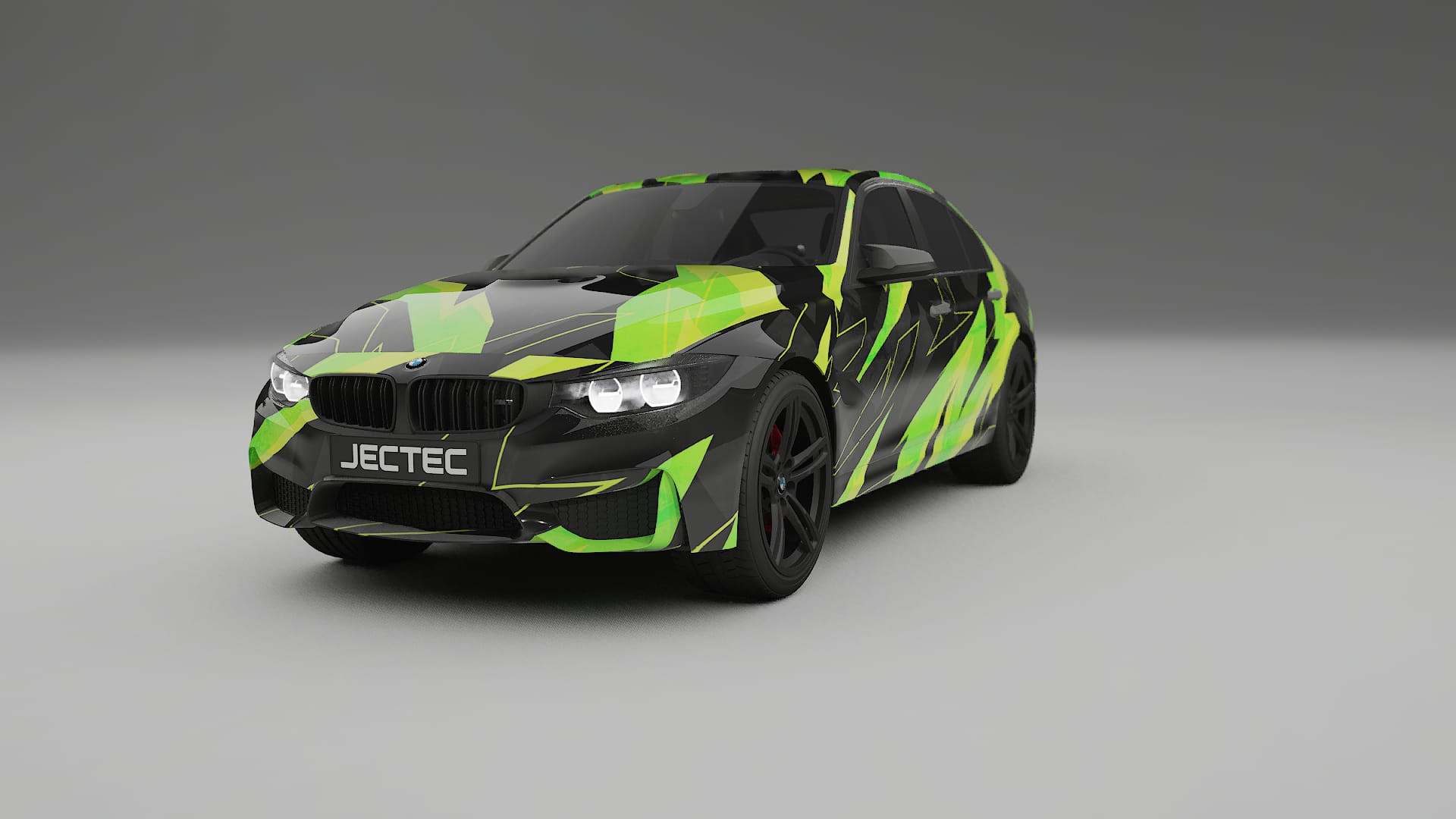 BMW M3 F80 NINJA TURTLES Designed Wrap PPF Kit – Printable Polyurethane Film