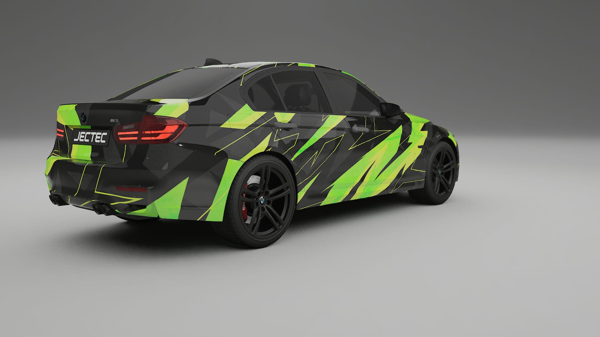 BMW M3 F80 NINJA TURTLES Designed Wrap PPF Kit – Printable Polyurethane Film