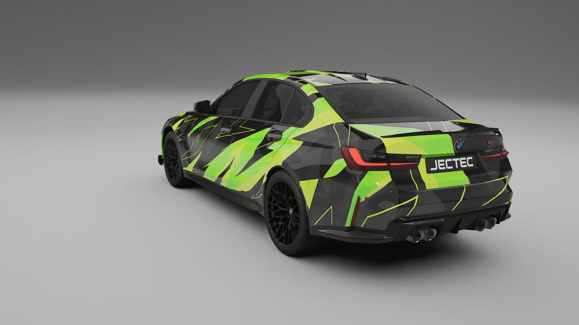 BMW M3 G80 Competition CS NINJA TURTLES Designed Wrap PPF Kit – Printable Polyurethane Film