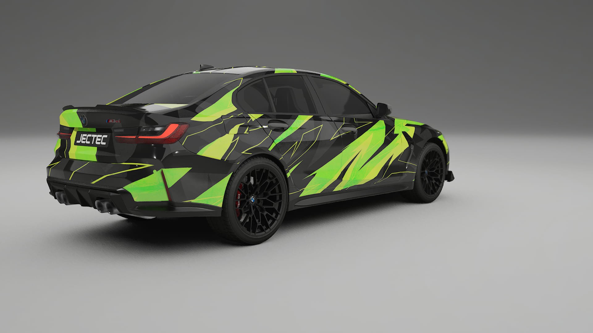 BMW M3 G80 Competition CS NINJA TURTLES – Design-Wrap PPF-Kit aus bedruckbarer Polyurethanfolie