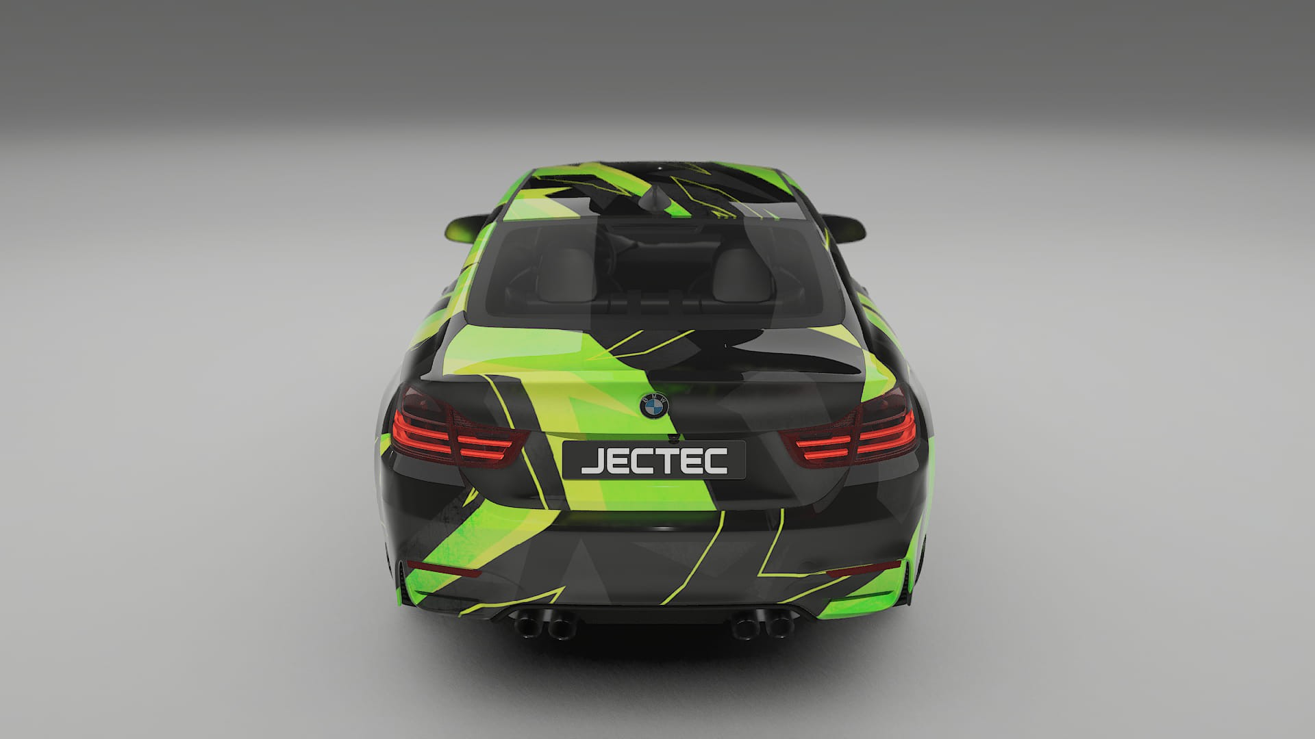 BMW M4 F82 NINJA TURTLES – Design-Wrap PPF-Kit aus bedruckbarer Polyurethanfolie