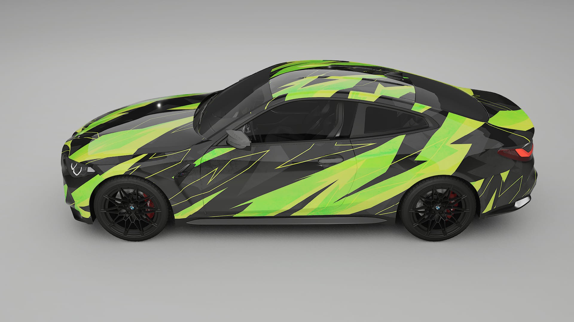 BMW M4 G82 NINJA TURTLES Designed Wrap PPF Kit – Printable Polyurethane Film