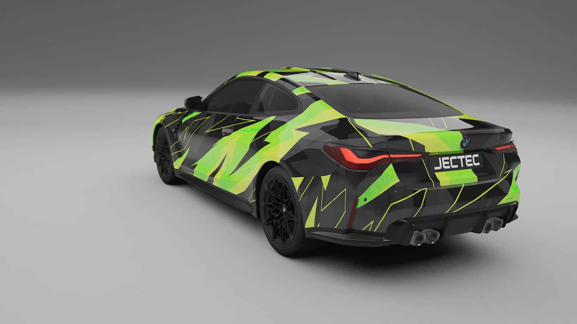 BMW M4 G82 NINJA TURTLES – Design-Wrap PPF-Kit aus bedruckbarer Polyurethanfolie