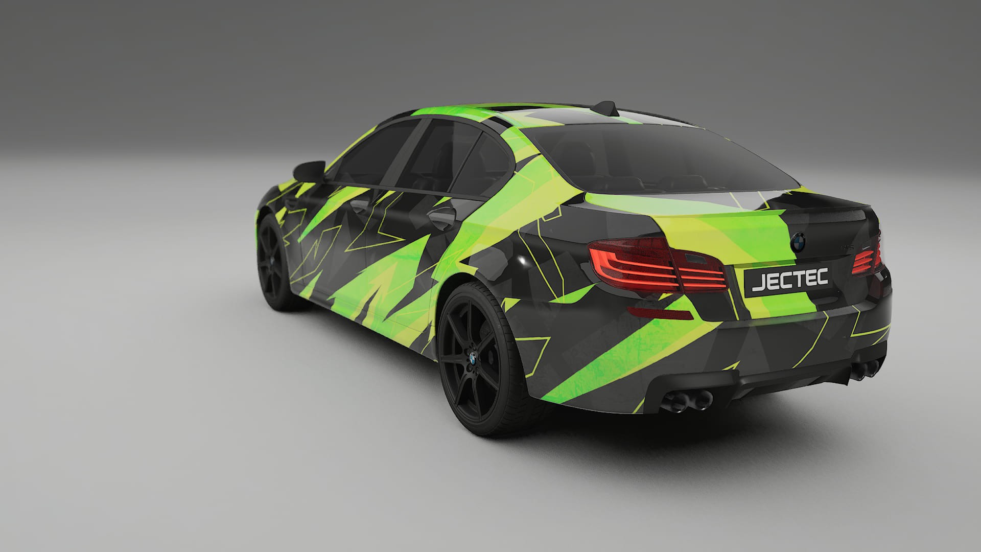 BMW M5 F10 NINJA TURTLES – Design-Wrap PPF-Kit aus bedruckbarer Polyurethanfolie
