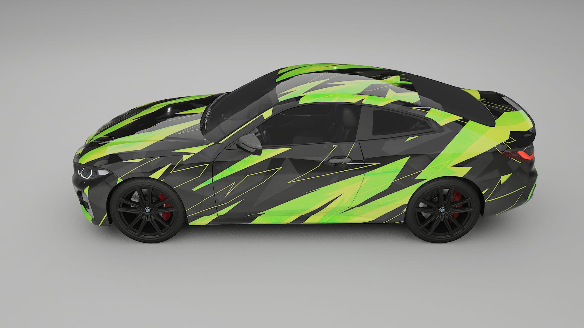 BMW M440i G26 NINJA TURTLES – Design-Wrap PPF-Kit aus bedruckbarer Polyurethanfolie