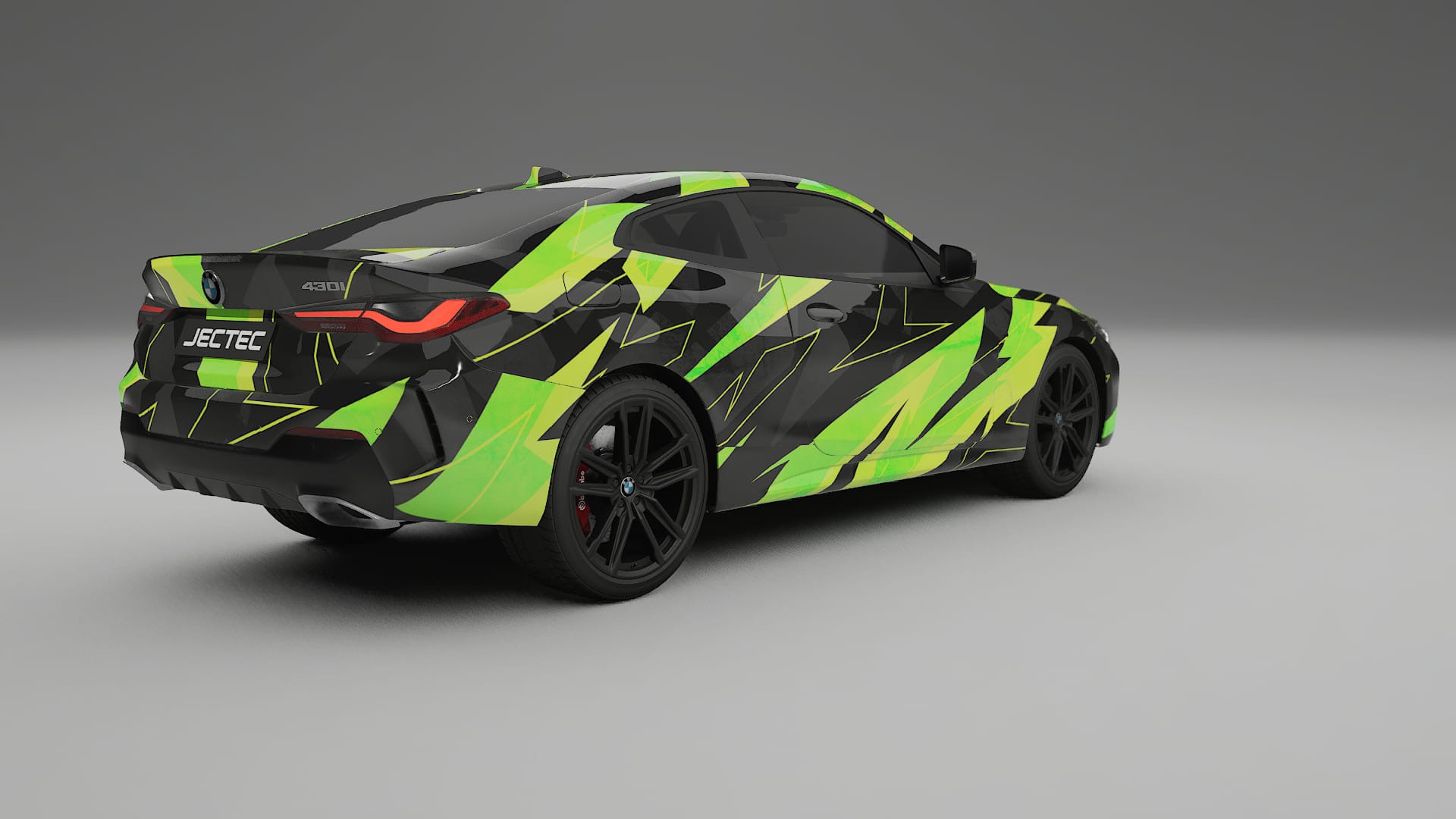 BMW M440i G26 NINJA TURTLES – Design-Wrap PPF-Kit aus bedruckbarer Polyurethanfolie