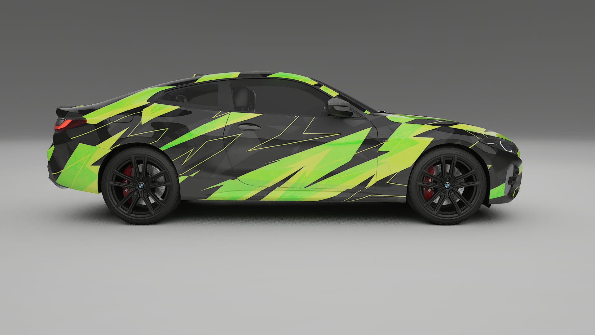 BMW M440i G26 NINJA TURTLES – Design-Wrap PPF-Kit aus bedruckbarer Polyurethanfolie