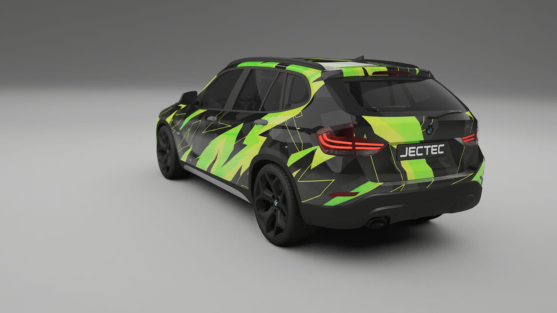 BMW X1 E84 NINJA TURTLES Designed Wrap PPF Kit – Printable Polyurethane Film