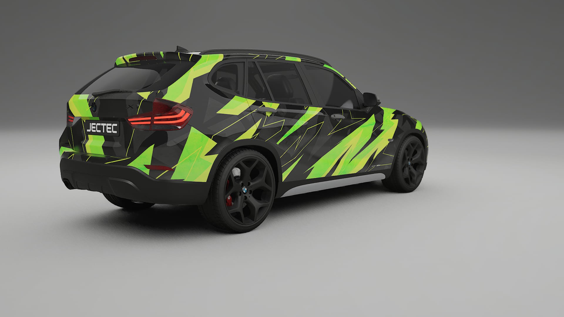 BMW X1 E84 NINJA TURTLES Designed Wrap PPF Kit – Printable Polyurethane Film