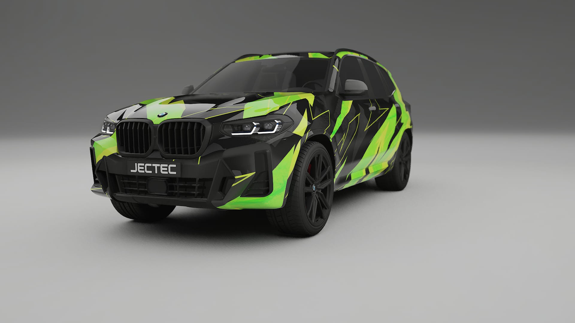 BMW X3 G01 facelift NINJA TURTLES Designed Wrap PPF Kit – Printable Polyurethane Film