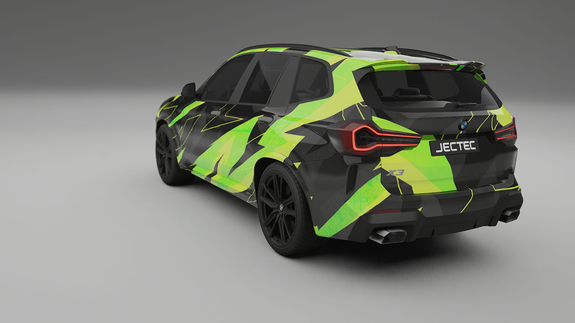 BMW X3 G01 facelift NINJA TURTLES – Design-Wrap PPF-Kit aus bedruckbarer Polyurethanfolie