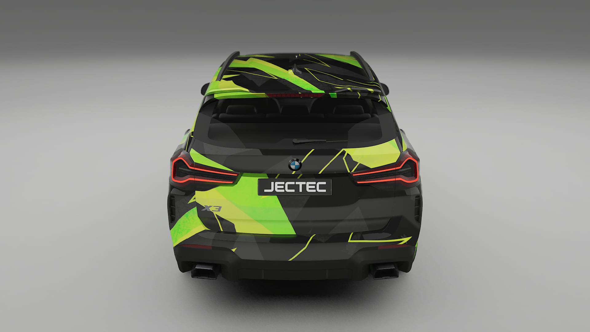 BMW X3 G01 facelift NINJA TURTLES – Design-Wrap PPF-Kit aus bedruckbarer Polyurethanfolie