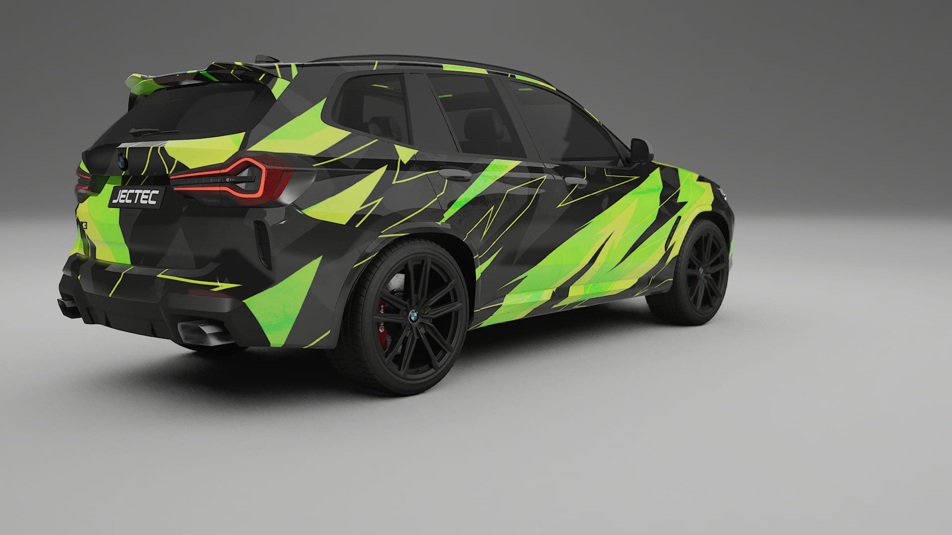 BMW X3 G01 facelift NINJA TURTLES – Design-Wrap PPF-Kit aus bedruckbarer Polyurethanfolie