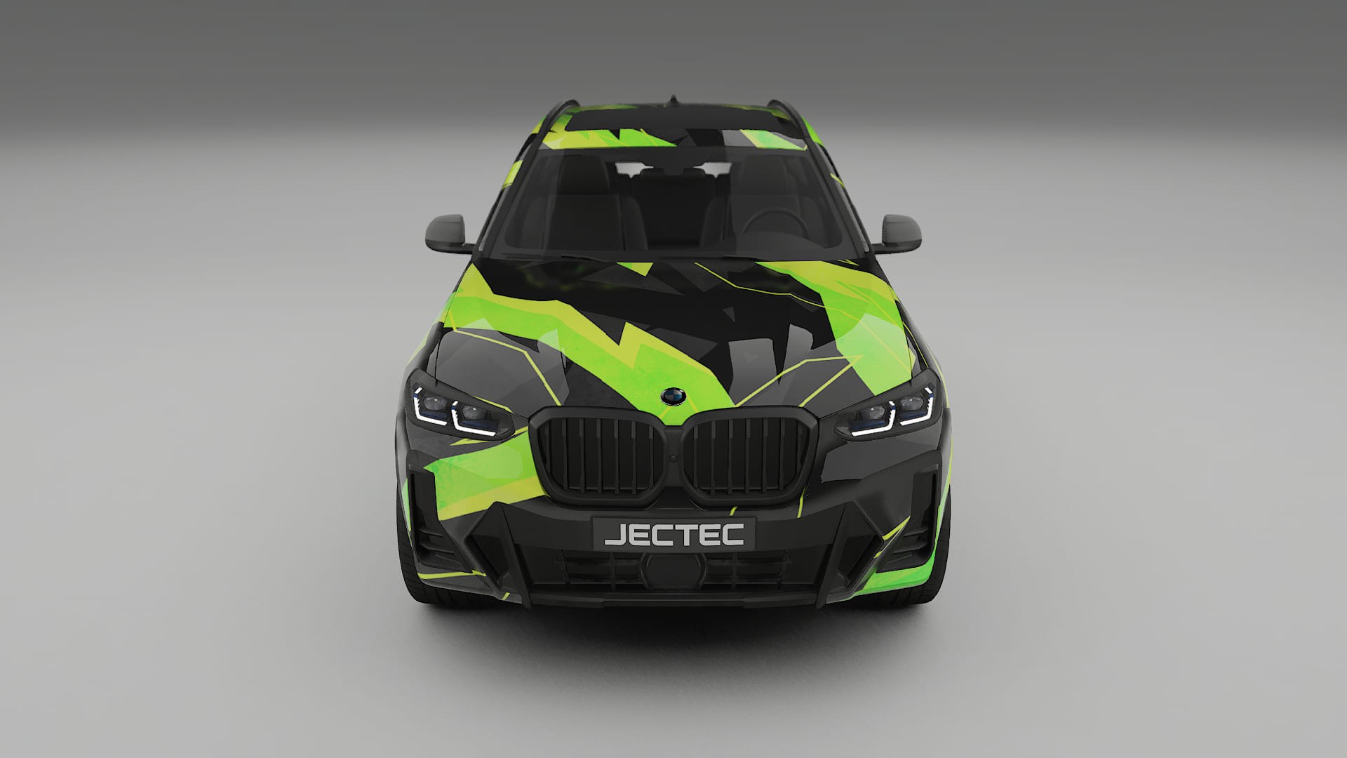 BMW X3 G01 facelift NINJA TURTLES – Design-Wrap PPF-Kit aus bedruckbarer Polyurethanfolie
