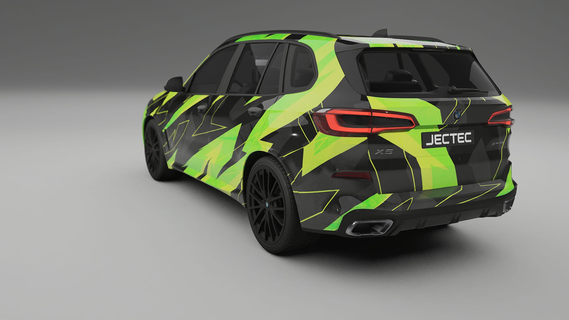 BMW X5 G05 M-Sport NINJA TURTLES – Design-Wrap PPF-Kit aus bedruckbarer Polyurethanfolie