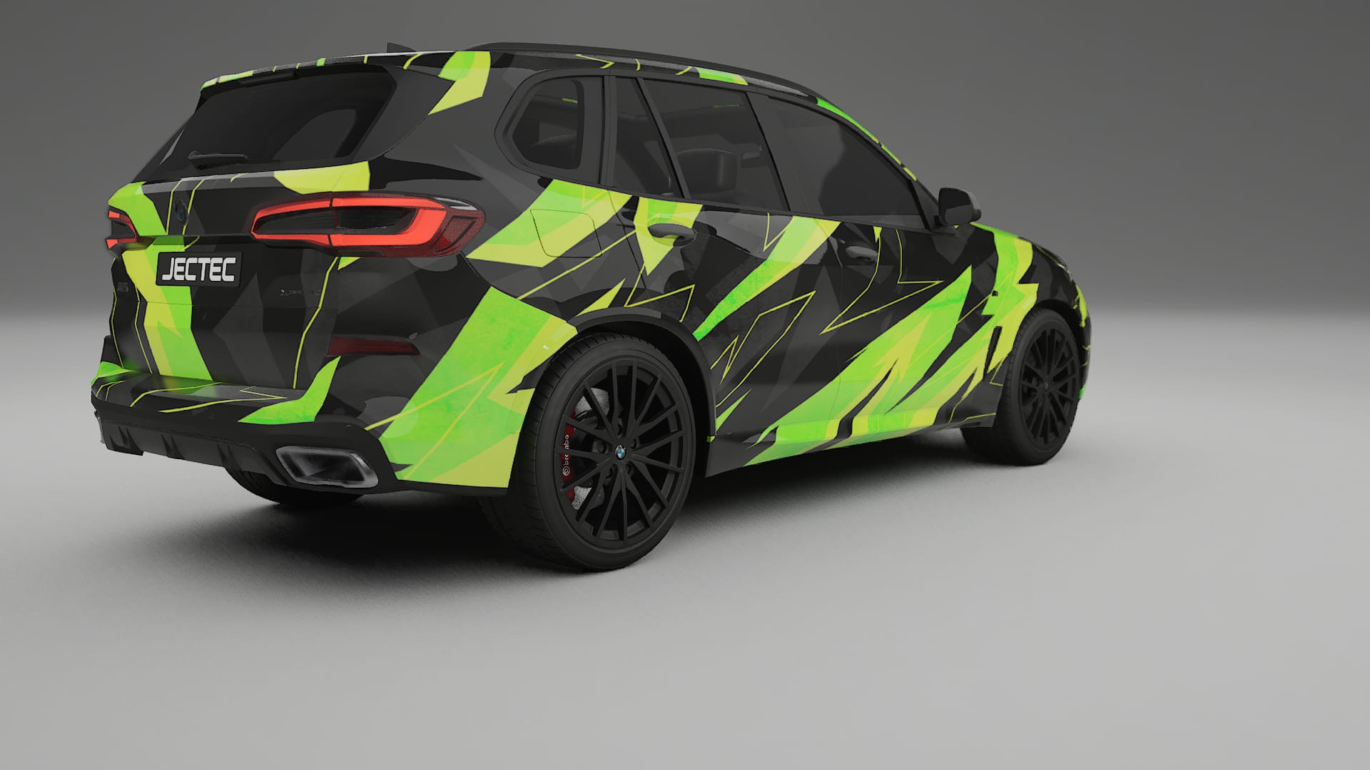 BMW X5 G05 M-Sport NINJA TURTLES – Design-Wrap PPF-Kit aus bedruckbarer Polyurethanfolie