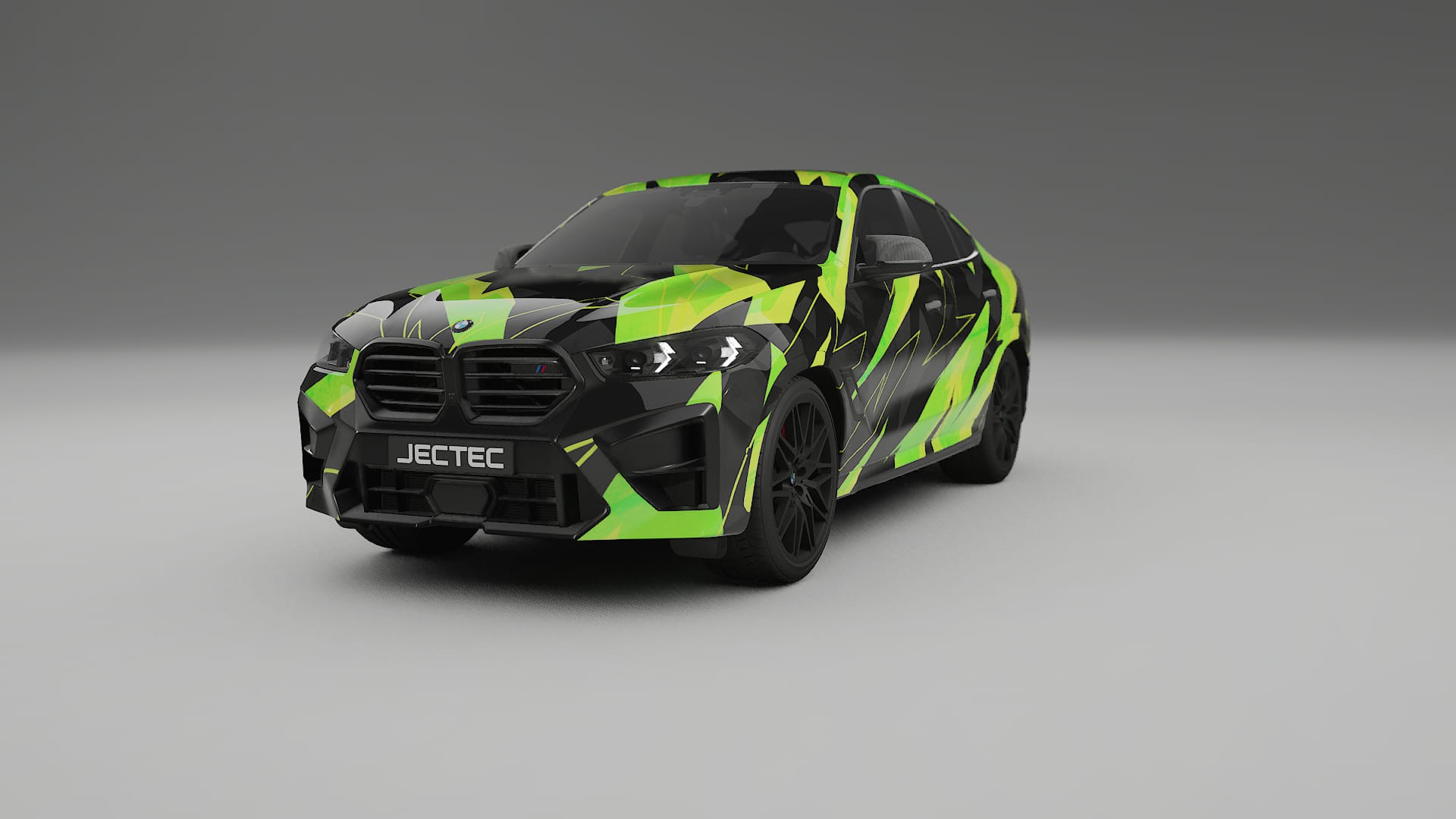 BMW X6 F96 Competition NINJA TURTLES – Design-Wrap PPF-Kit aus bedruckbarer Polyurethanfolie