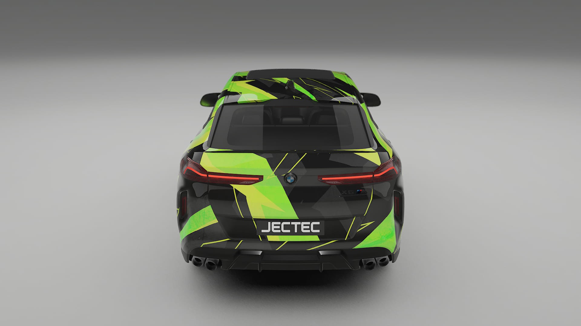 BMW X6 F96 Competition NINJA TURTLES – Design-Wrap PPF-Kit aus bedruckbarer Polyurethanfolie